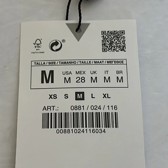 ZARA floral print HALTER CROP TOP NWT small and medium - Picture 15 of 16